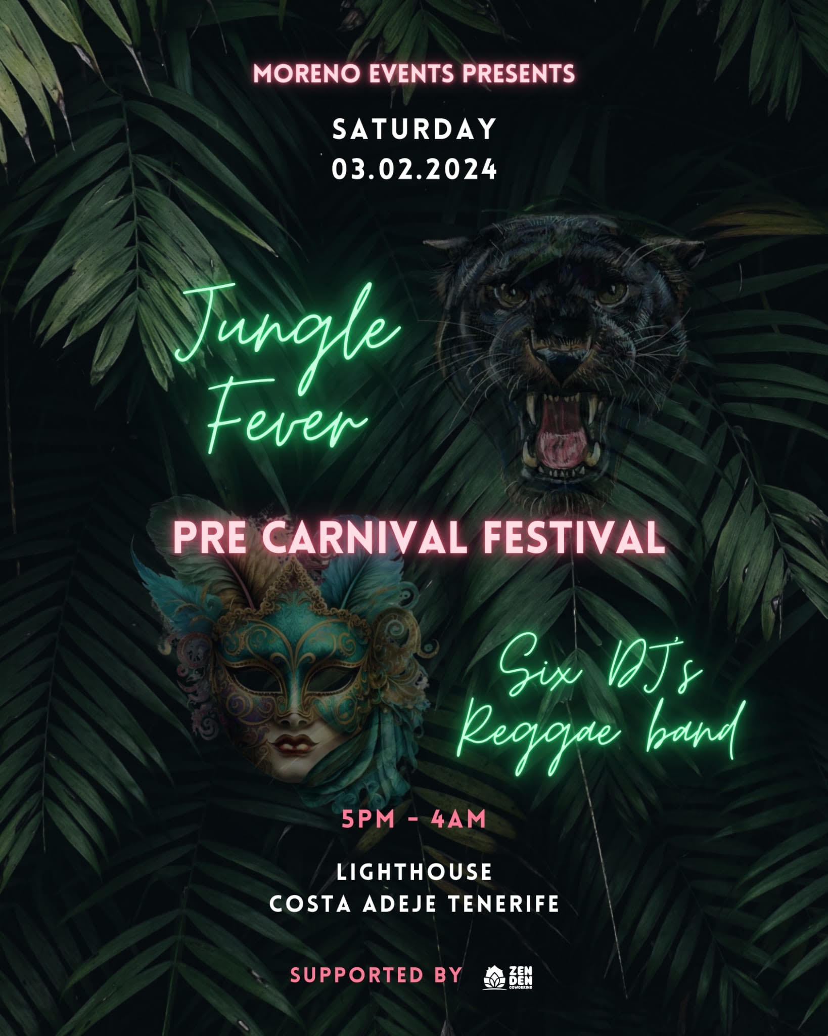 Jungle Fever Pre-Carnival Party