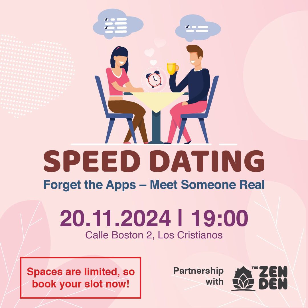 Speed Dating for Digital Nomads – Los Cristianos